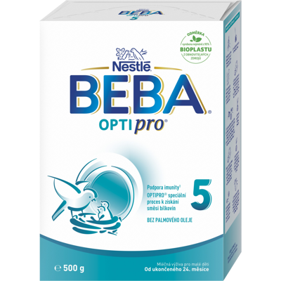 Nestlé Beba OPTIPRO 5 kojenecké mléko - Prášek na mléko pro malé děti Nestlé Beba OPTIPRO 5 kojenecké mléko - Prášek na mléko pro malé děti