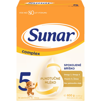 Sunar Complex 5 Kojenecké mléko - Kojenecké mléko Sunar Complex 5 Kojenecké mléko - Kojenecké mléko