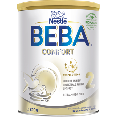Nestlé Beba Comfort 2 HM-O Náhradní kojenecké mléko - Follow-up Infant Formula Nestlé Beba Comfort 2 HM-O Náhradní kojenecké mléko - Follow-up Infant Formula