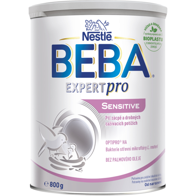 Nestlé Beba EXPERTpro Sensitive 800 g - Kojenecké výživa Nestlé Beba EXPERTpro Sensitive 800 g - Kojenecké výživa