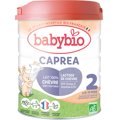 Babybio Kojenecké mléko Caprea 2 - Bio, 6-12 měsíců Babybio Kojenecké mléko Caprea 2 - Bio, 6-12 měsíců
