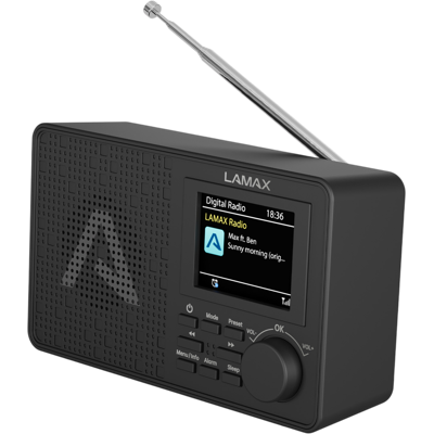 LAMAX RadioVox1 DAB Přenosné rádio LAMAX RadioVox1 DAB Přenosné rádio