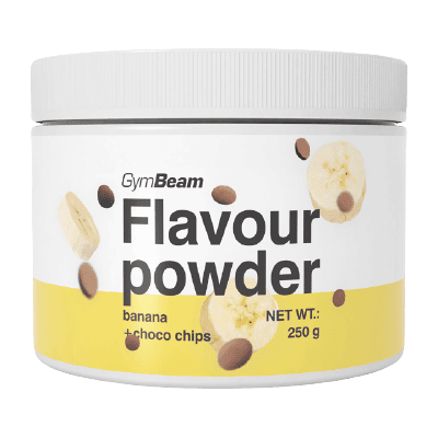 GYMBEAM Flavour powder banana with choco chips 250 g GYMBEAM Flavour powder banana with choco chips 250 g