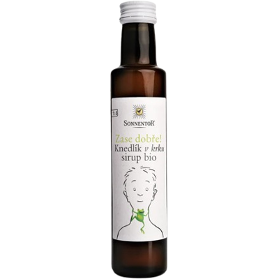 SONNENTOR Sirup bylinný Knedlík v krku BIO 250 ml SONNENTOR Sirup bylinný Knedlík v krku BIO 250 ml