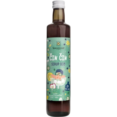 SONNENTOR Sirup Čin čin s jalovcem BIO 500 ml SONNENTOR Sirup Čin čin s jalovcem BIO 500 ml