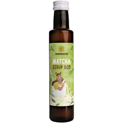 SONNENTOR Sirup Matcha BIO 250 ml SONNENTOR Sirup Matcha BIO 250 ml