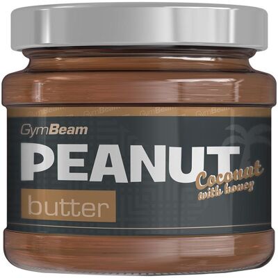 GYMBEAM Arašídové máslo s kokosem 340 g GYMBEAM Arašídové máslo s kokosem 340 g