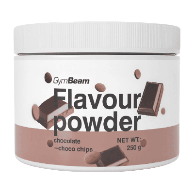GYMBEAM Flavour powder čokoláda a čokoládové kousky 250 g GYMBEAM Flavour powder čokoláda a čokoládové kousky 250 g
