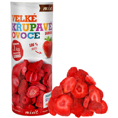 Mixit Velká křupavá jahoda - Snack Mixit Velká křupavá jahoda - Snack