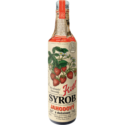 KITL Syrob jahodový s dužninou 500 ml KITL Syrob jahodový s dužninou 500 ml