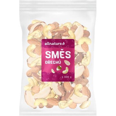 ALLNATURE směs ořechů 1000 g ALLNATURE směs ořechů 1000 g