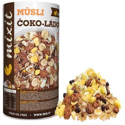 Mixit Čoko-ládování - Müsli s čokoládou Mixit Čoko-ládování - Müsli s čokoládou