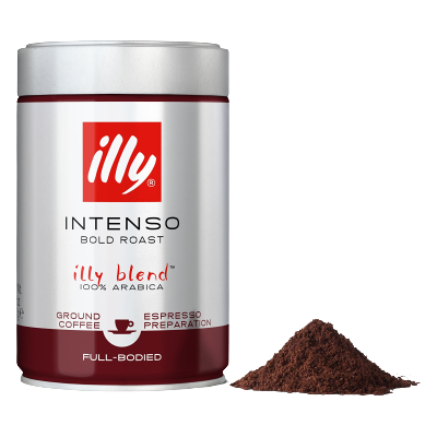 ILLY Dark tmavě pražená mletá káva 250 g ILLY Dark tmavě pražená mletá káva 250 g