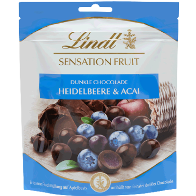 LINDT Sensation Fruit Bluberry&Acai 150 g LINDT Sensation Fruit Bluberry&Acai 150 g
