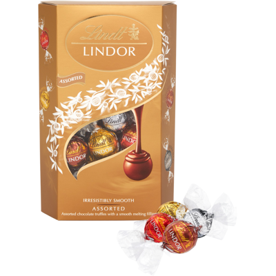 Lindt Lindor Assorted 337g - Čokoládové pralinky Lindt Lindor Assorted 337g - Čokoládové pralinky