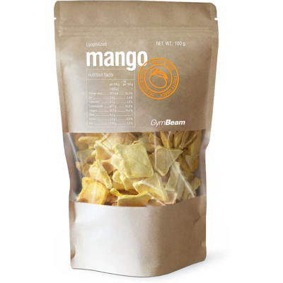 GYMBEAM Lyofilizované mango 100 g GYMBEAM Lyofilizované mango 100 g