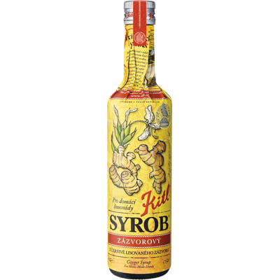 KITL Syrob Zázvorový 500 ml KITL Syrob Zázvorový 500 ml
