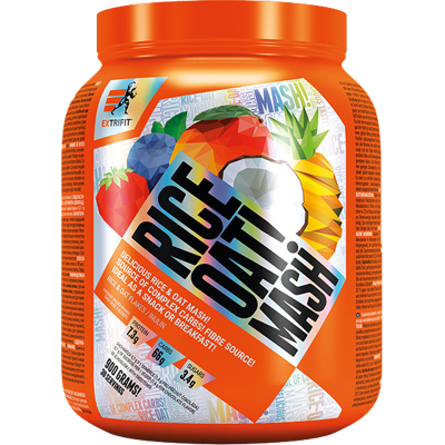 Extrifit Rice & Oat Mash - instantní rýžová a ovesná kaše - 900 g Extrifit Rice & Oat Mash - instantní rýžová a ovesná kaše - 900 g