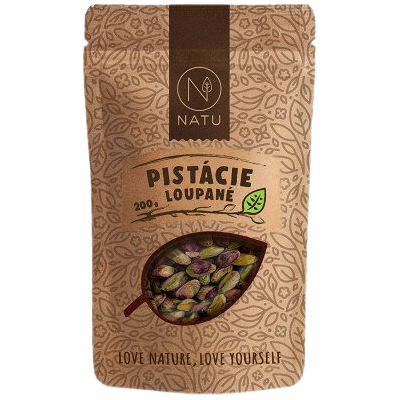 NATU Pistácie loupané 200 g NATU Pistácie loupané 200 g
