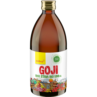 WOLFBERRY Goji šťáva BIO 500 ml WOLFBERRY Goji šťáva BIO 500 ml