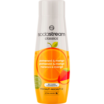 SODASTREAM Příchuť Pomeranč Mango Zero 440 ml SODASTREAM Příchuť Pomeranč Mango Zero 440 ml