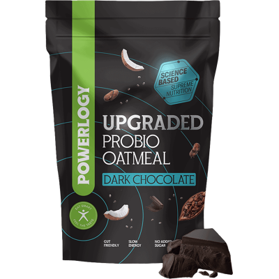 POWERLOGY Upgraded Probio Oatmeal Dark Choco 350 g POWERLOGY Upgraded Probio Oatmeal Dark Choco 350 g