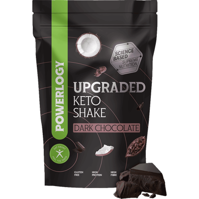 POWERLOGY Upgraded Keto Shake Dark Chocolate 600 g POWERLOGY Upgraded Keto Shake Dark Chocolate 600 g