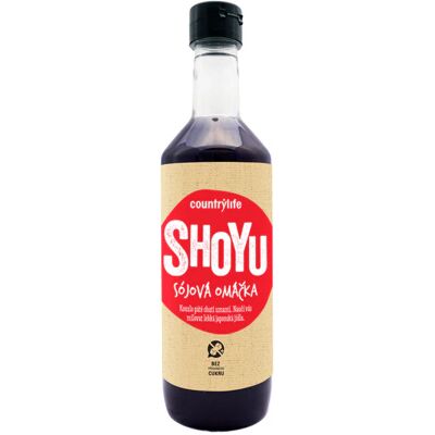 COUNTRY LIFE Shoyu sójová omáčka 500 ml COUNTRY LIFE Shoyu sójová omáčka 500 ml