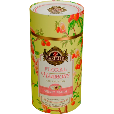 BASILUR Floral Harmony Velvet Peach papír 75 g BASILUR Floral Harmony Velvet Peach papír 75 g