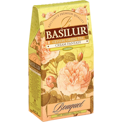 Zelený čaj Basilur Cream Fantasy 100 g - Srí Lanka Zelený čaj Basilur Cream Fantasy 100 g - Srí Lanka