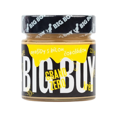 BIG BOY ® Grand Zero s bílou čokoládou 220 g BIG BOY ® Grand Zero s bílou čokoládou 220 g