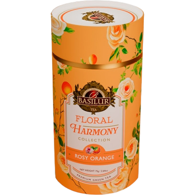 BASILUR Floral Harmony Rosy Orange papír 75 g BASILUR Floral Harmony Rosy Orange papír 75 g