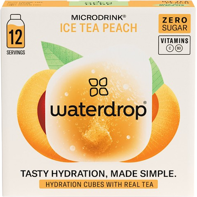 WATERDROP Ice Tea Peach 12 ks WATERDROP Ice Tea Peach 12 ks