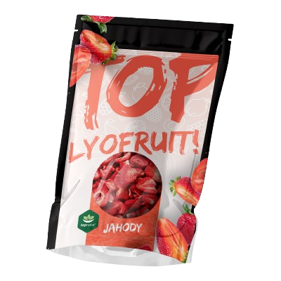 TOPNATUR Lyofilizované jahody 70 g TOPNATUR Lyofilizované jahody 70 g