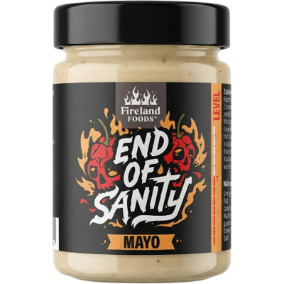 FIRELAND FOODS Majonéza End Of Sanity 160 g FIRELAND FOODS Majonéza End Of Sanity 160 g
