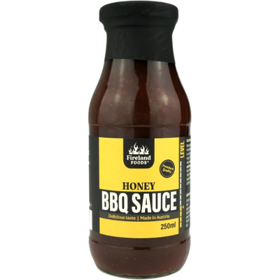 FIRELAND FOODS Honey BBQ Sauce 250 ml FIRELAND FOODS Honey BBQ Sauce 250 ml