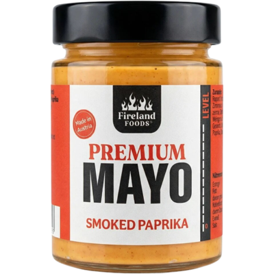 FIRELAND FOODS Majonéza Smoked Paprika 160 g FIRELAND FOODS Majonéza Smoked Paprika 160 g