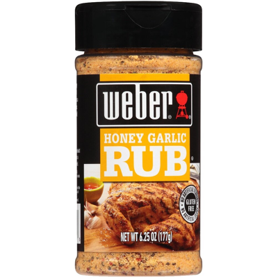 WEBER Koření Honey Garlic Rub Seasoning 177 g WEBER Koření Honey Garlic Rub Seasoning 177 g