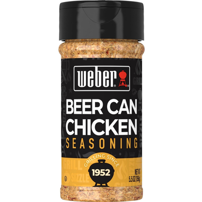 WEBER Koření Beer Can Chicken Seasoning 156 g WEBER Koření Beer Can Chicken Seasoning 156 g