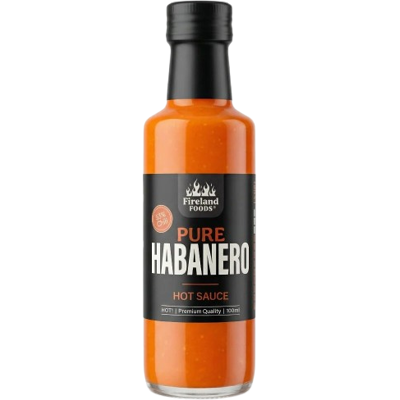 FIRELAND FOODS Pure Habanero Hot Sauce 100 ml FIRELAND FOODS Pure Habanero Hot Sauce 100 ml