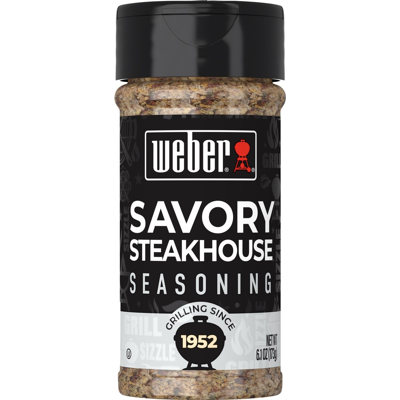 WEBER Koření Savory Steakhouse Seasoning 173 g WEBER Koření Savory Steakhouse Seasoning 173 g