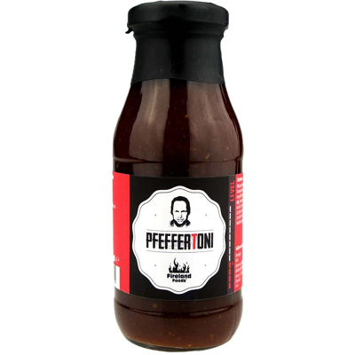 FIRELAND FOODS Pfeffertoni BBQ Sauce 250 ml FIRELAND FOODS Pfeffertoni BBQ Sauce 250 ml