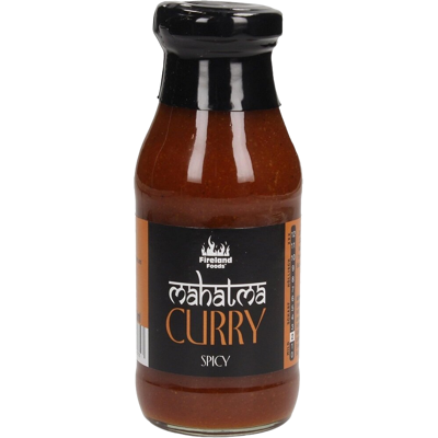 FIRELAND FOODS Mahatma Curry Spicy 250 ml FIRELAND FOODS Mahatma Curry Spicy 250 ml