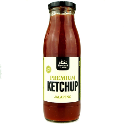 FIRELAND FOODS Ketchup Jalapeno 500 ml FIRELAND FOODS Ketchup Jalapeno 500 ml