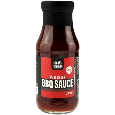 FIRELAND FOODS Whisky BBQ Sauce 250 ml FIRELAND FOODS Whisky BBQ Sauce 250 ml