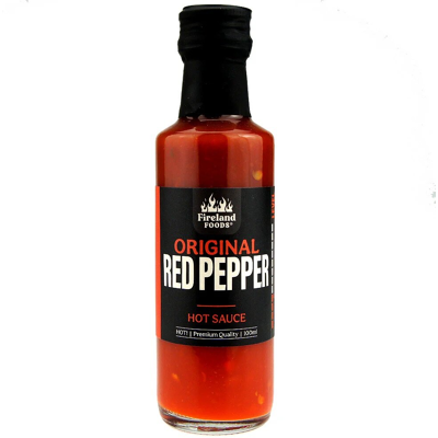 FIRELAND FOODS Original Red Pepper Hot Sauce 100 ml FIRELAND FOODS Original Red Pepper Hot Sauce 100 ml