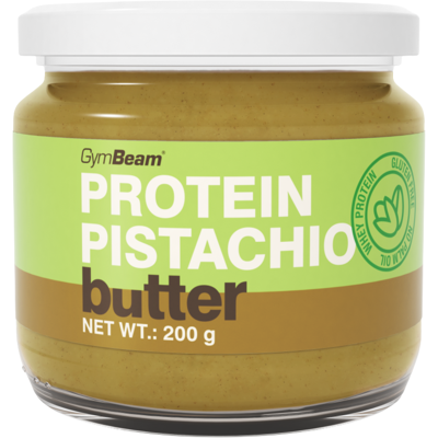 GYMBEAM Proteinové pistáciové máslo 200 g GYMBEAM Proteinové pistáciové máslo 200 g