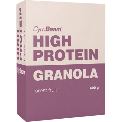 GYMBEAM Granola s vysokým obsahem bílkovin, lesní ovoce 400 g GYMBEAM Granola s vysokým obsahem bílkovin, lesní ovoce 400 g