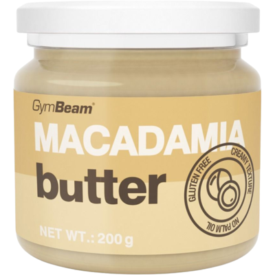 GYMBEAM Makadamové máslo 200 g GYMBEAM Makadamové máslo 200 g