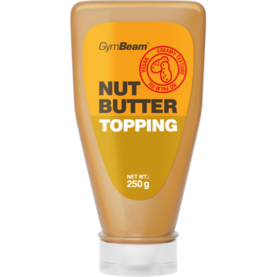 GYMBEAM Topping z arašídového másla 250 g GYMBEAM Topping z arašídového másla 250 g